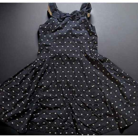 Gymboree Other - Gymboree Bon Voyage Navy Heart Dress